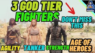 Conan Exiles Age of Heroes God Tier Fighter thralls The top 3 [upl. by Holms768]