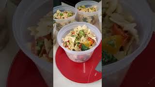 Mini Bowtie Pasta Meal Prep [upl. by Minor]