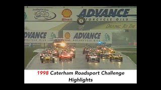 1998 Caterham Roadsport Challenge Highlights [upl. by Ssirk]