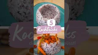 5 einfache Kochtricks‼️🔥 cooking cookingtips kitchen foodhacks [upl. by Ykciv]