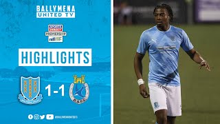 MATCH HIGHLIGHTS  Ballymena United 11 Dungannon Swifts [upl. by Verner]