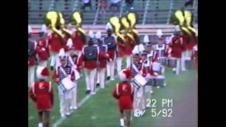 Elyria High School Marching Band PreGame amp HalfTime 1992 [upl. by Adnohsal824]