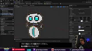 Unreal Engine Game Development 👾 Lets make a 25D pixel art game 👾 [upl. by Zzabahs]