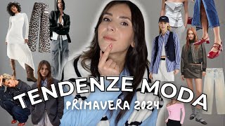 TENDENZE MODA PRIMAVERA 2024  spring summer fashion trends 2024  maria silvestro [upl. by Ohl]