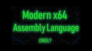 Modern x64 Assembly 16 Basic SIMD Floating Point Arithmetic [upl. by Elpmet321]