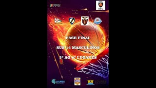 ABL Camp Sub 16 Masculino  Final 5º ao 8º Lugar  Algés vs Carnide Clube [upl. by Glennie]