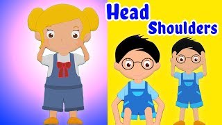 Tête épaules genoux et orteils  chansons pour enfants  Head Shoulders  Kids Tv Channel Française [upl. by Wilek]