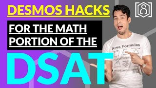 DESMOS Super HACKS for the math portion of the Digital SAT [upl. by Dhu236]