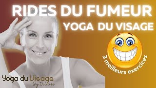 BOOSTES tes LEVRES et luttes contre LES RIDES DU FUMEUR Yoga du visage By Dulcinée [upl. by Haelak495]