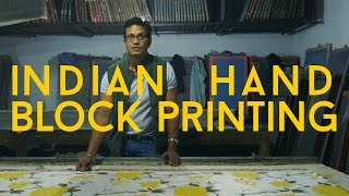 Indian Block Printing [upl. by Liryc]