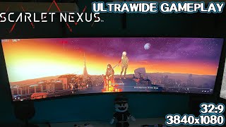 Scarlet Nexus Ultrawide 329 3840x1080 gameplay [upl. by Sebastien416]