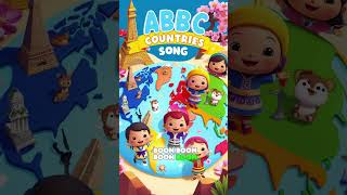 ABC World Adventure Song  Discover Countries A to Z EnglishLearning EnglishVocabulary [upl. by Carilla]