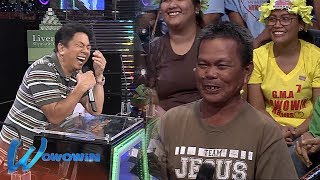 Wowowin Tindero ng isda pinahalakhak si Willie Revillame [upl. by Enyawal]