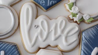 Love Script Cookies by Emmas Sweets [upl. by Aduh36]