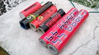 F4 CATEGORY firecrackers test Mamba Cobra Cobra 17 Thunder Cobra 44 amp Cobra 55 [upl. by Juana408]