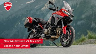 New Ducati Multistrada V4 MY 2025  Expand your Limits [upl. by Fenner127]