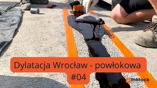 Powłokowa izolacja dylatacji z bitumu i gumy  Dylatacja Wrocław 04 [upl. by Liryc371]