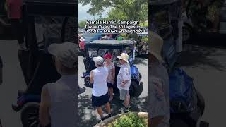 BREAKING Kamala Harris Campaign Takes Over The Villages in Florida – MAGA Stronghold Flips [upl. by Karissa]