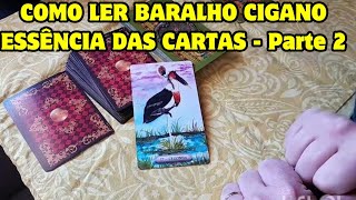 COMO JOGAR BARALHO CIGANO  ESSÊNCIA DAS CARTAS CIGANAS PARTE 2 [upl. by Irby]