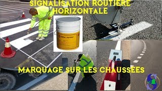 la signalisation routière horizontale avec essais [upl. by Odeen]