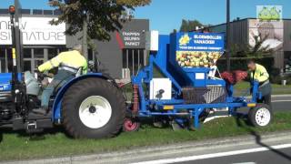 Machinaal planten  Bloembollen Vanacker [upl. by Nylrak]