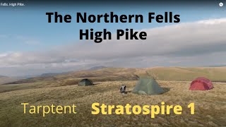 High Pike Wild Camp  Tarptent Stratospire 1  The Lake District [upl. by Inger106]