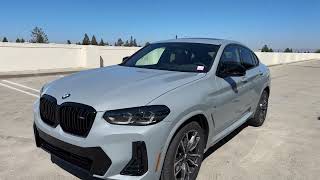 Tour the 2024 X4 M40i in Brooklyn Grey  4K [upl. by Acinoj229]