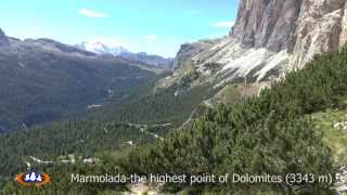 Hiking in Dolomites Day1 from Cortina to ref Lazaguoi [upl. by Caldwell]