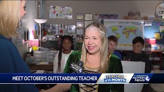 WTAE Teacher of the Month KD Meucci Bethel Park School District [upl. by Belinda]