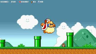 Side Scroller Platformer Kirby and King Dededes Movesets [upl. by Mairym11]