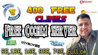 400 Free Cccam Server 2020 Free Cline For All Satellites Hd Sd 1 months Free Cccam 2020 [upl. by Kippar]