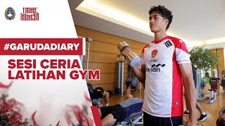 Sesi Gym Timnas Indonesia di Latihan Perdana [upl. by Karlen]