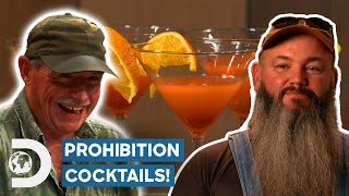 Judges Are BLOWN AWAY With Moonshine Prohibition Cocktails  Moonshiners Master Distiller [upl. by Isak]