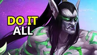 ♥ Heroes of the Storm HotS  Is Illidan The Best Solo Queue Character [upl. by Theta761]