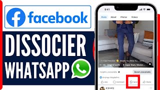 Comment Dissocier Un Compte Whatsapp De Facebook  En 2024 [upl. by Orford]