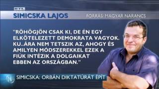 Simicska Orbán diktatúrát épít 150207 [upl. by Acillegna]