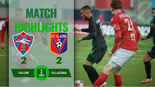 VALUR 2 2 VLLAZNIA UEFA CONFERENCE LEAGUE  1ST QUALIFYING ROUND  HIGHLIGHTS 110724 [upl. by Eseenaj]