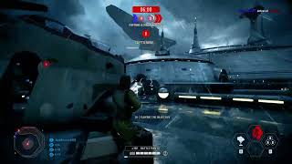 SWBF2 Instant Action Mission Attack Separatist Kamino Gameplay [upl. by Eirrac839]