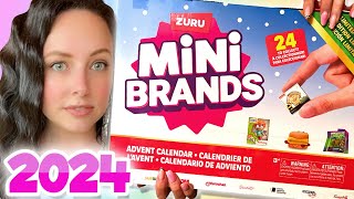 Opening the 2024 Mini Brands ADVENT CALENDAR ⭐LIMITED EDITION⭐ [upl. by Terese]