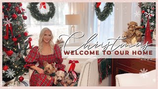 NEW CHRISTMAS HOME TOUR 2022  TRADITIONAL CHRISTMAS HOME DECOR IDEAS CHRISTMAS DECORATIONS 2022 [upl. by Uah]