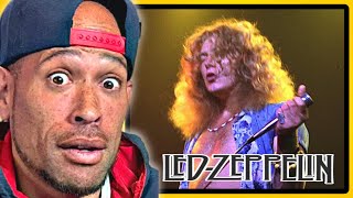 Rapper FIRST time REACTION to Led Zeppelin  Stairway To Heaven Live at Earls Court 1975 [upl. by Lisab530]