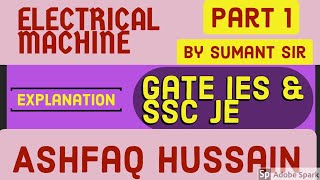 1 dc generator construction amp working principle ashfaq hussain electrical machine explanation [upl. by Eanyl625]