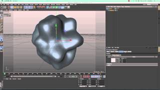 Cinema 4D Tutorial Displacer Deformer [upl. by Merkley]