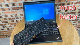 Thinkpad X230 X220  Keyboard Upgrade  Replacement [upl. by Hagood781]