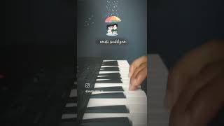 Oorantha vennela song piano cover Rand de DSP [upl. by Milas]