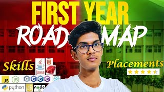 Best Ever BTech First Year Road Map  Beginner To Advanced  btech eamcet placements Skills [upl. by Ela]