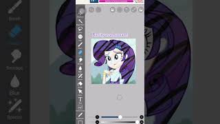 My redesigns of rarity from my little pony as a human pt 4 mlp shorts fyp viral slip [upl. by Jemmie]