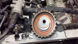 Timing belt replacement Tutorial  cdti 150 Z19DTH  English subtitles Spanish language [upl. by Karlens158]