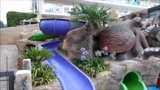 pool evenia hotel olympic park 2016 Lloret De Mar [upl. by Odetta562]