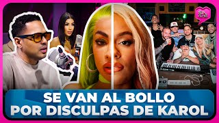 ALOFOKE Y CARO SE VAN AL BOLLO POR DISCULPAS DE KAROL G Y COMPARACIÓN CON YAILIN [upl. by Zoe]